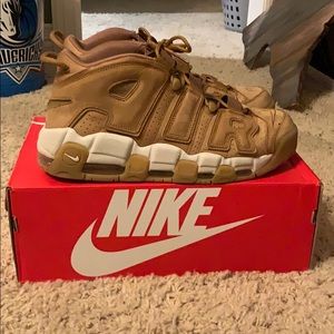 Men’s Wheat Air Uptempo’s